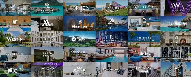 Pod Marriott patří luxusní hotelové značky jako Ritz-Carlton a St. Regis.jpg Pod Marriott patří luxusní hotelové značky jako Ritz-Carlton a St. Regis