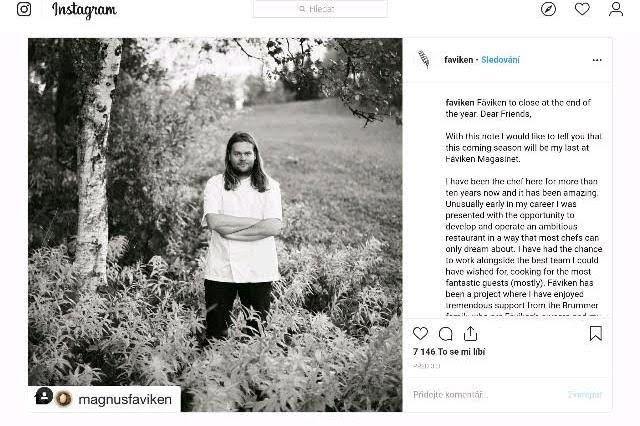 Magnus Nilsson vysvětluje svoje rozhodnutí zavřít Fäviken.jpg Magnus Nilsson vysvětluje svoje rozhodnutí zavřít Fäviken