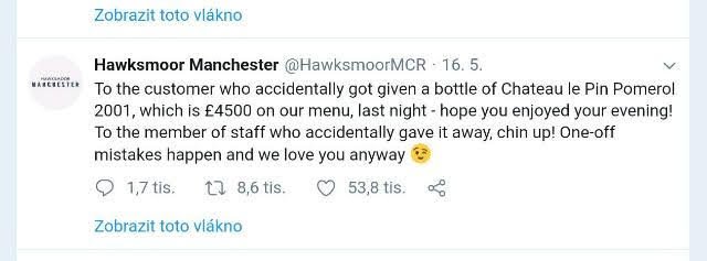 Tweet restaurace vyvolal poprask.jpg Tweet restaurace vyvolal poprask
