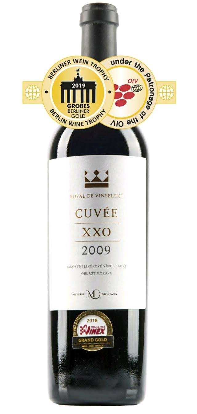 Cuvée Royal de Vinselekt 2009 z vinařství Vinselekt Michlovský.jpg Cuvée Royal de Vinselekt 2009 z vinařství Vinselekt Michlovský