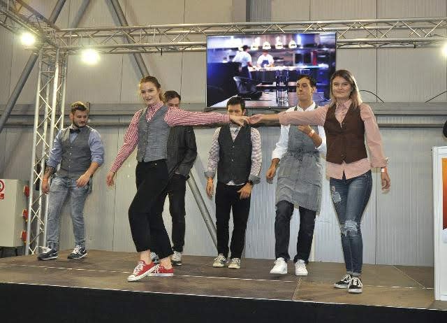 Módní přehlídka Chef Works na GastroJobs Career Day.jpg Módní přehlídka Chef Works na GastroJobs Career Day