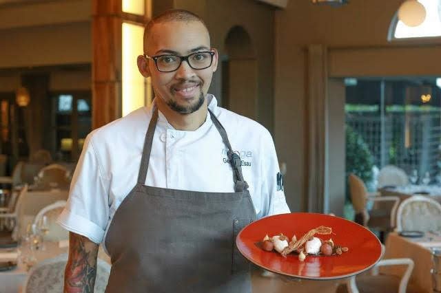 Germaine Esau, šéfkuchař restaurace Myoga.jpg Germaine Esau, šéfkuchař restaurace Myoga