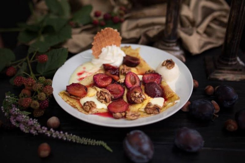 Cafe La Torta, palačinka.jpg Cafe La Torta, palačinka