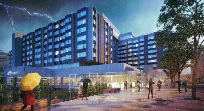 Vizualizace budoucí podoby okolí hotelu.jpg Vizualizace budoucí podoby okolí hotelu