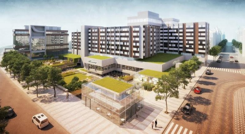 Vizualizace budoucí podoby okolí hotelu.jpg Vizualizace budoucí podoby okolí hotelu