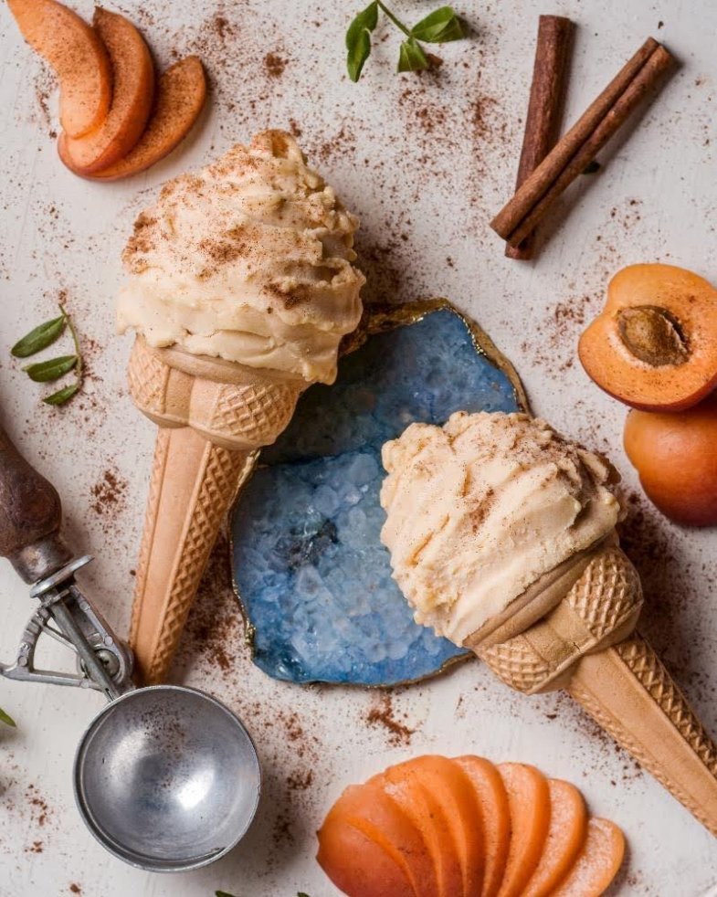 Specialitou měsíce června se stal sorbet Meruňka se skořicí.jpg Specialitou měsíce června se stal sorbet Meruňka se skořicí