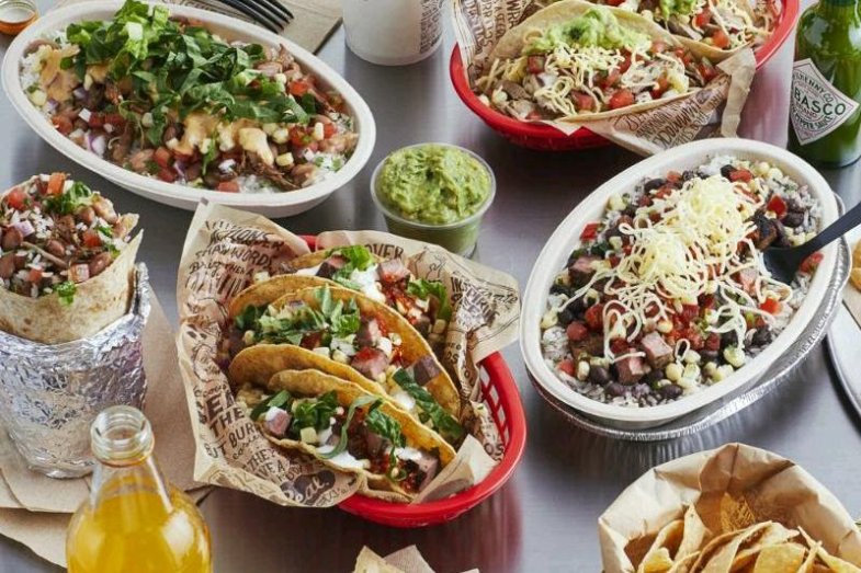 Typický výběr v Chipotle.jpg Typický výběr v Chipotle