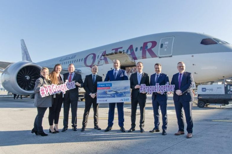 Na linky z Dauhá se vrací Boeing 787-8 Dreamliner.jpg Na linky z Dauhá se vrací Boeing 787-8 Dreamliner