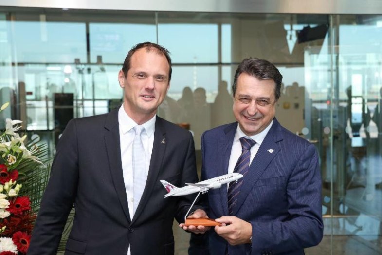 Na linky z Dauhá se vrací Boeing 787-8 Dreamliner.jpg Na linky z Dauhá se vrací Boeing 787-8 Dreamliner