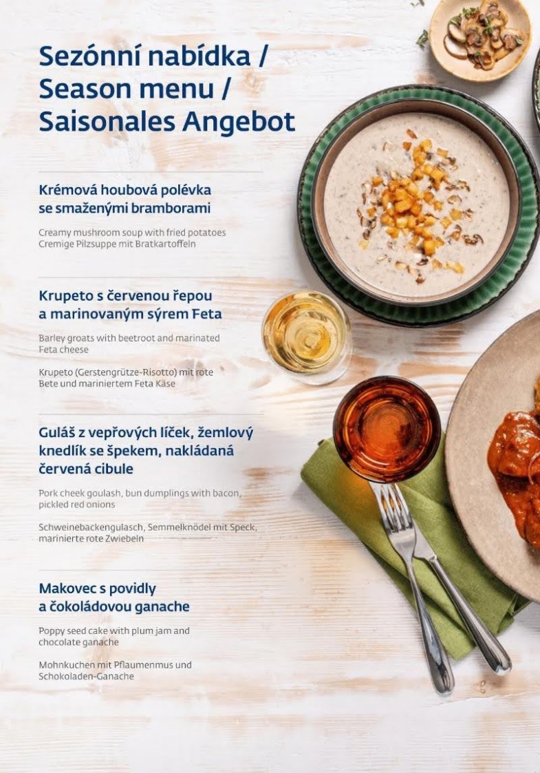 Stránka menu Restaurantu ČD se službami JLV, foto jidelnivozy.cz.jpg Stránka menu Restaurantu ČD se službami JLV, foto jidelnivozy.cz